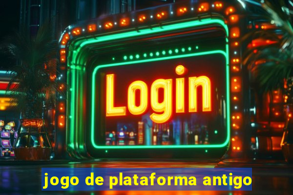 jogo de plataforma antigo